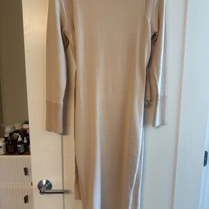 J Luxe Knit Sweater Dress with Open Back Detail Size M